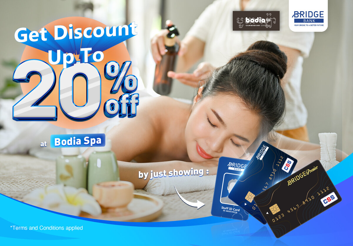 Discount Up to 20% with Bodia Spa