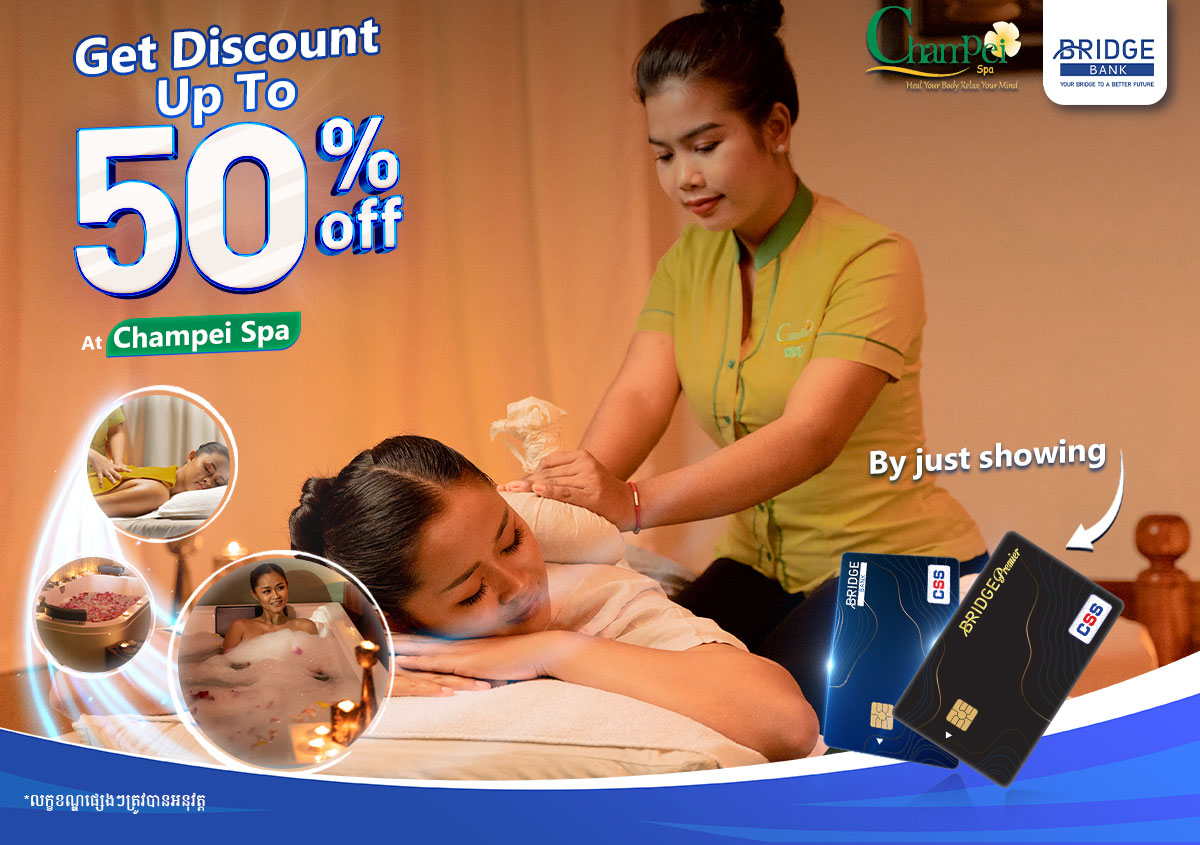 Discount Up to 50% with Champei Spa